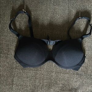 Lively Black T-Shirt Bra with Molded Cups